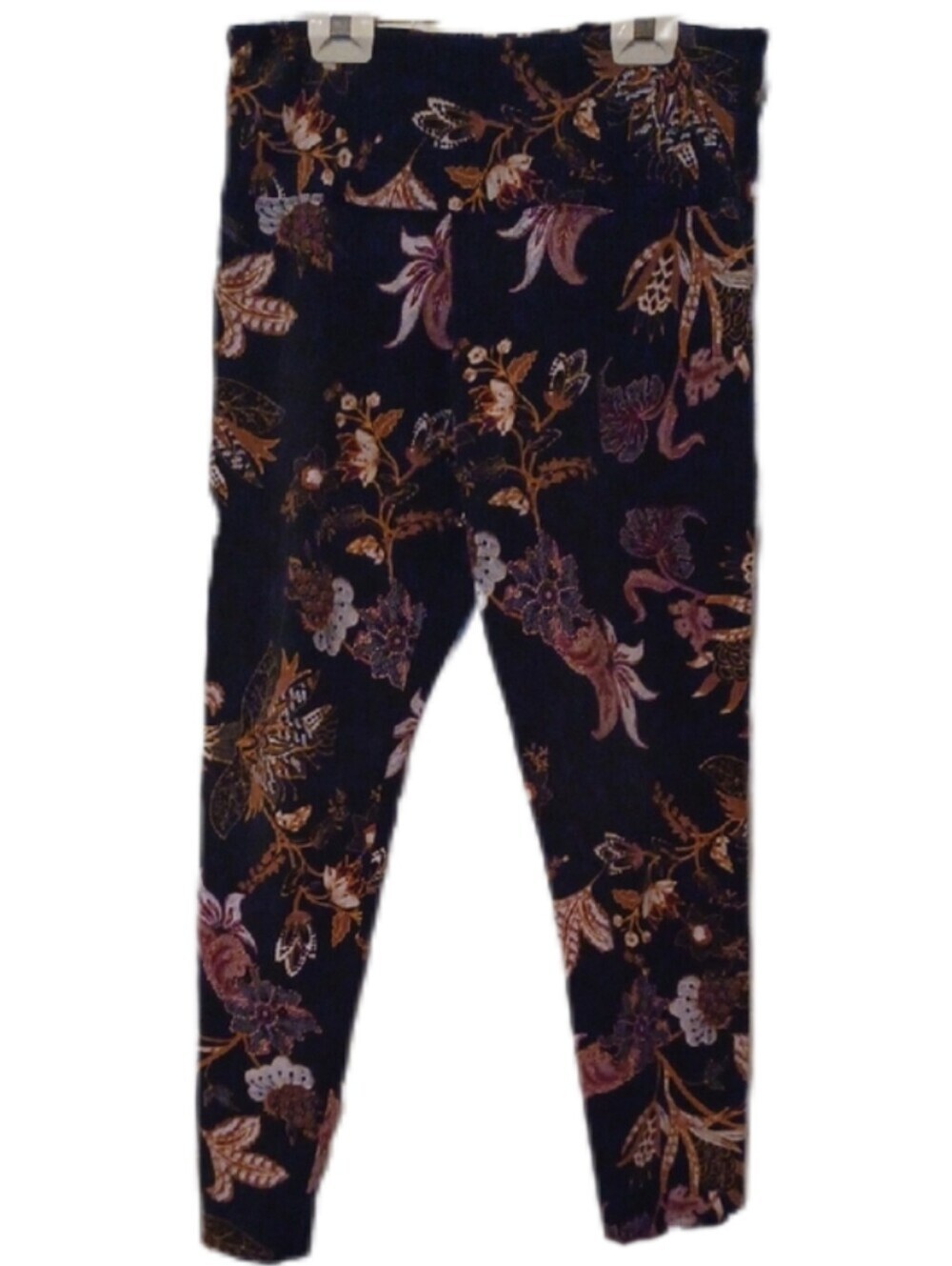 × Suave Floral Print Green Paisley Leggings Women's Size Medium